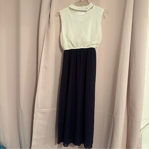 Sleeveless 2 piece dress